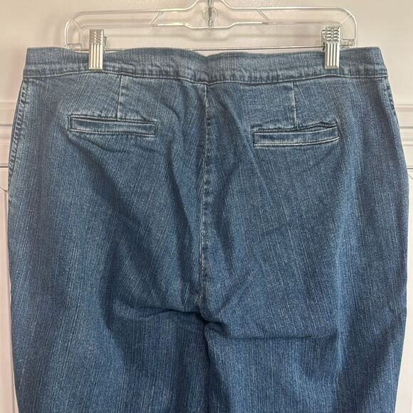 Denim&Co Blue Denim Trouser Jeans Plus Size - Picture 4 of 5